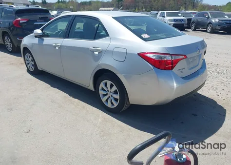 2014 Toyota Corolla Le from USA, damaged, VIN 2T1BURHE1EC047388
